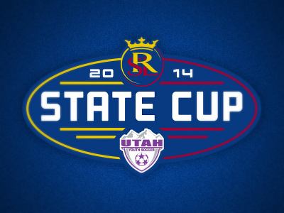 RSL State Cup athletics cup event logo real salt lake soccer sports state tournament