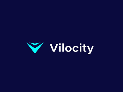 Vilocity Logo Concept branding design logo rebrand vector