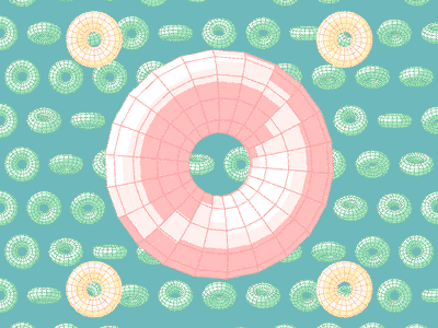 Day 22 - Loop the loop animation codeart daily everyday generative minimal processing