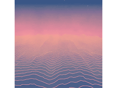 005 dusk loopisnotallyouneed animation processing generativeart everyday daily