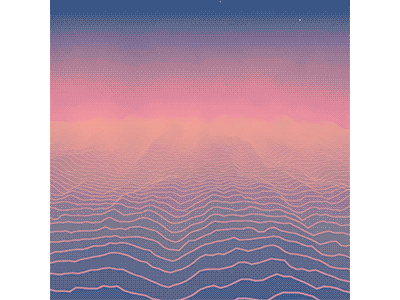 005 dusk animation daily everyday generativeart loopisnotallyouneed processing