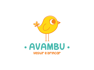 Logo // Avambu bird children kids logo
