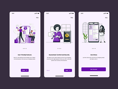 Onboarding Screens