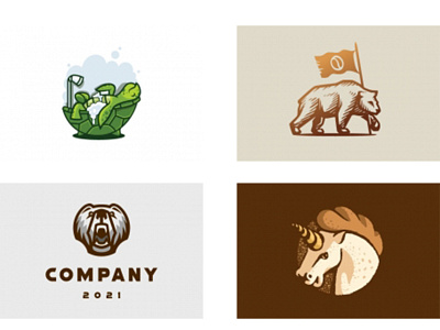 Design a professional business logo with license branding illustration logo mascotlogo minimal