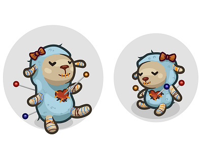 Animals sheep voodoo doll 2d 2d art animal art concept concept art design game game art game desigm icon illustration