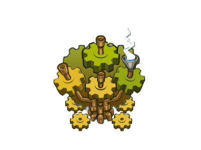 mechanical tree 2d 2d art animal art concept concept art design game game art game desigm icon illustration