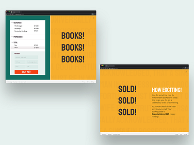 Daily UI 001: Books! Books! Books!