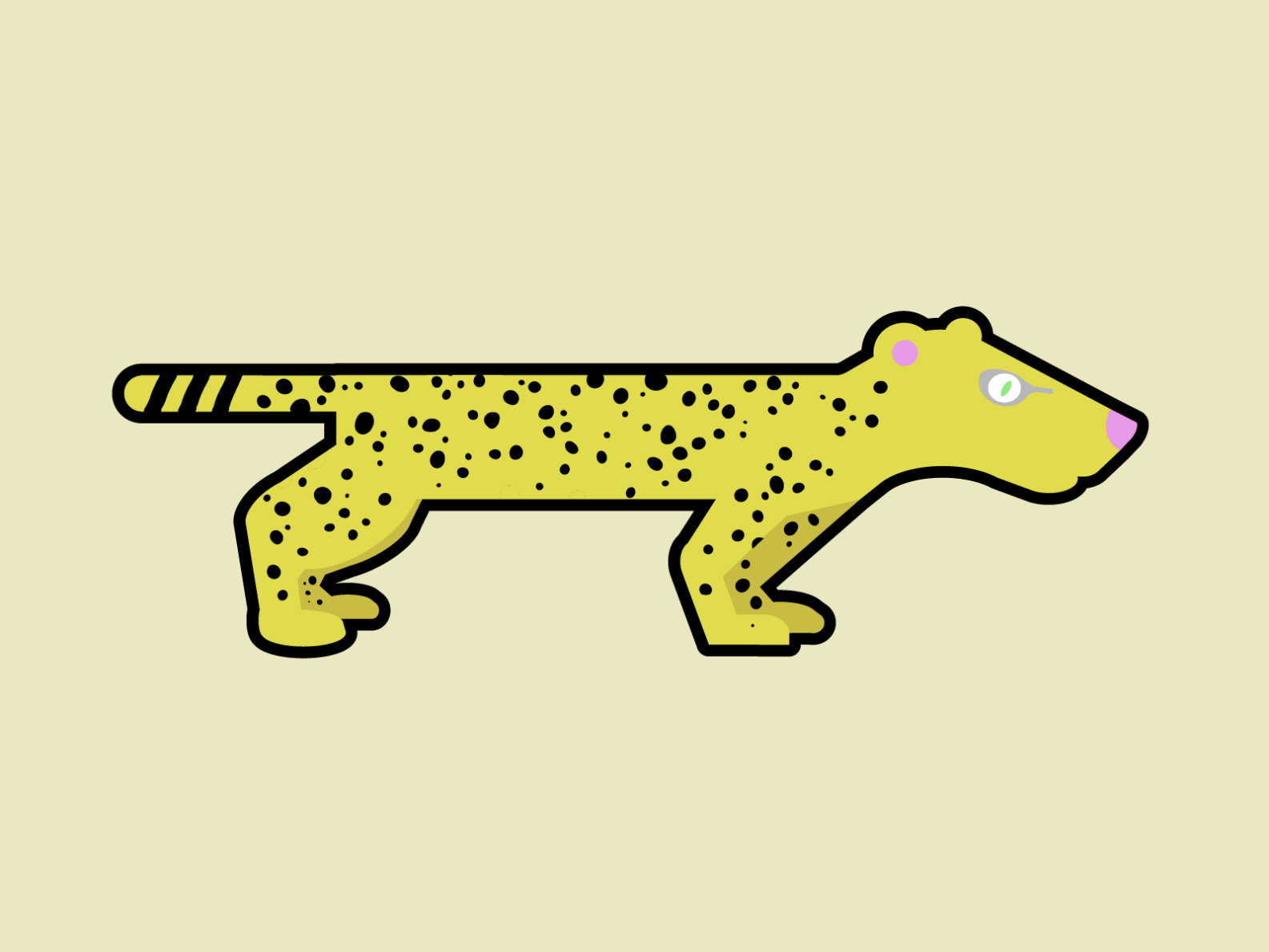 Cheetah Video Game Character by Spencer La Buda on Dribbble