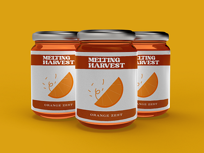 Melting Harvest Candle Packaging candle candle packaging mockup package design packaging rebound weekly warmup