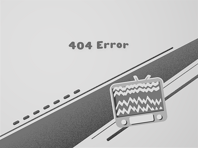 404 Error Illustration