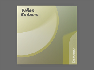Fallen Embers Album Cover Redesign 2021 album 2021 album cover album redesign fallen embers favorite album illenium illenium fallen embers weekly warmup