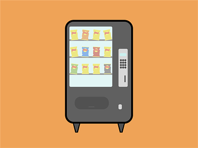 Vending Machine Illustration