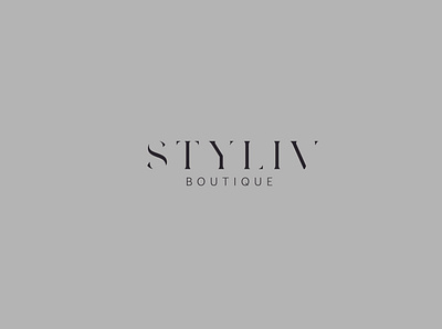 Styliv Logo Design brand design fashion brand logo design