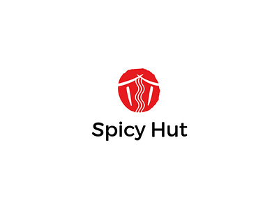 Spicy Hut branding design graphic design illustration logo modern typography ui ux vector