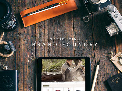 Brand Foundry Preview 2017 brand brown earthy edgy vc venture capital