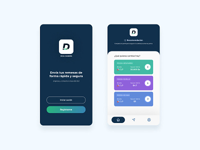 Diga App app app design figma fintech inspiration mobile ui uxui