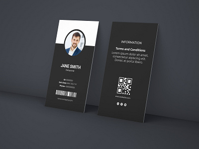 Business card Design business card clean business card corporate identity design flat illustration minimal modern business card typography unique business card vector