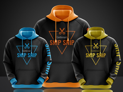 Sublimated hoodie polyester rib waistband Vector Image