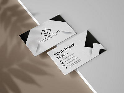 Black and white Business card ai fie black blue brand identity branding business business card mockups businesscard clean idcard identitydesign professional psd design templatedesign unique white