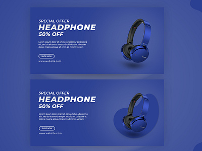 Social Media Banner | Shopify Web banner ads banner ads design headphone banner media kit social media banner design ideas social media templates social media web banner web ads web banner web banner ads web banner examples web banner mockup web banner psd web banner size