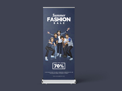 Roll Up Banner designs, themes, templates and downloadable graphic elements  on Dribbble