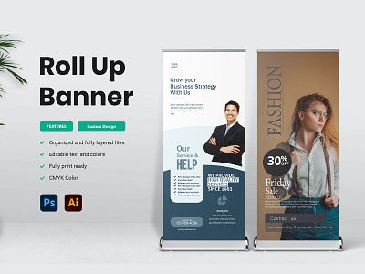 Rollup banner