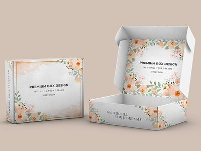 Product packaging box design