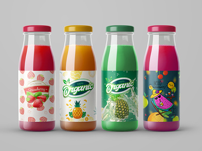 Juice Label Design | Packaging Design | Label Design