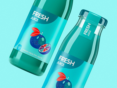 Juice Label Design | Packaging Design | Label Design