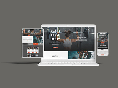 Gym website design elementor web design website wordpress wordpress website