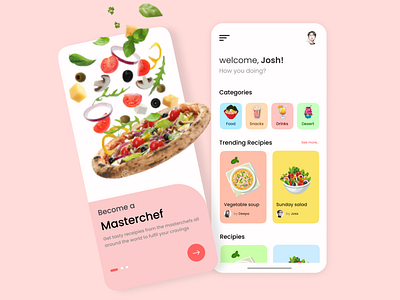 Food App Design