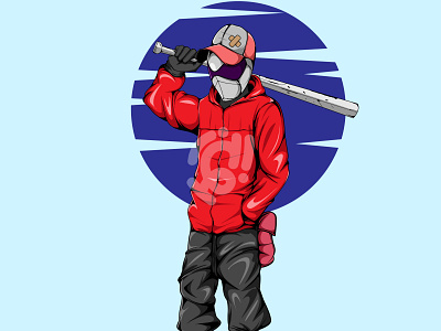 URBAN CHARACTERS art character collection cyborg design doodle graffiti illustration style urban vector