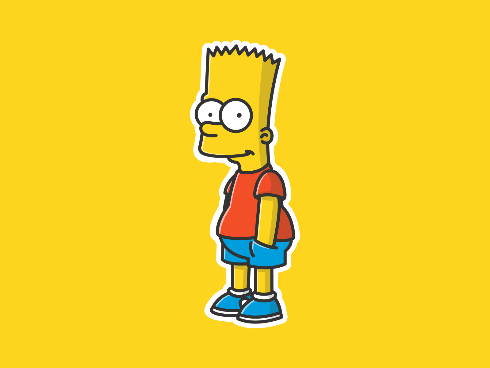 Bart Simpsons by iconarie on Dribbble