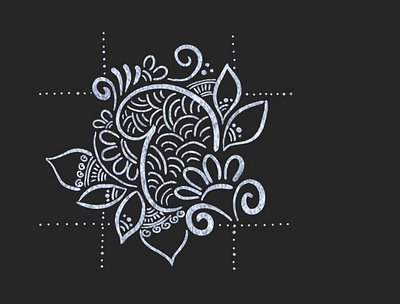 Dark Mehendi 1 background branding bright customised dark design fest graphic design illustration logo pattern patterns