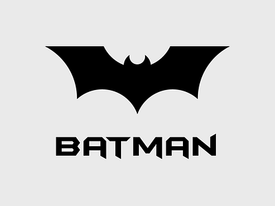 Batman Logo batman batman logo cartoon dccomics icon illustration logo vector