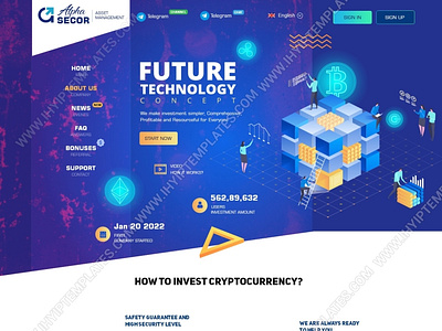 Cryptocurrency Exchange Template