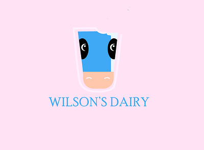 Wilson's Dairy dairy graphic design logo milk