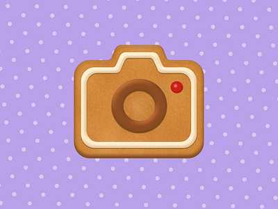 Cookie Camera Icon camera cookie cookie icon icon sweet icon sweets