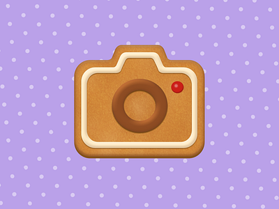 Cookie Camera Icon