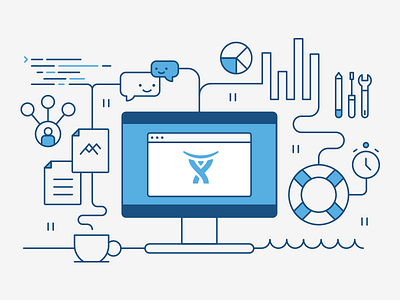 Atlassian (allthethings) illustration