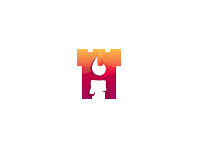 Candle Castele Gradient Logo