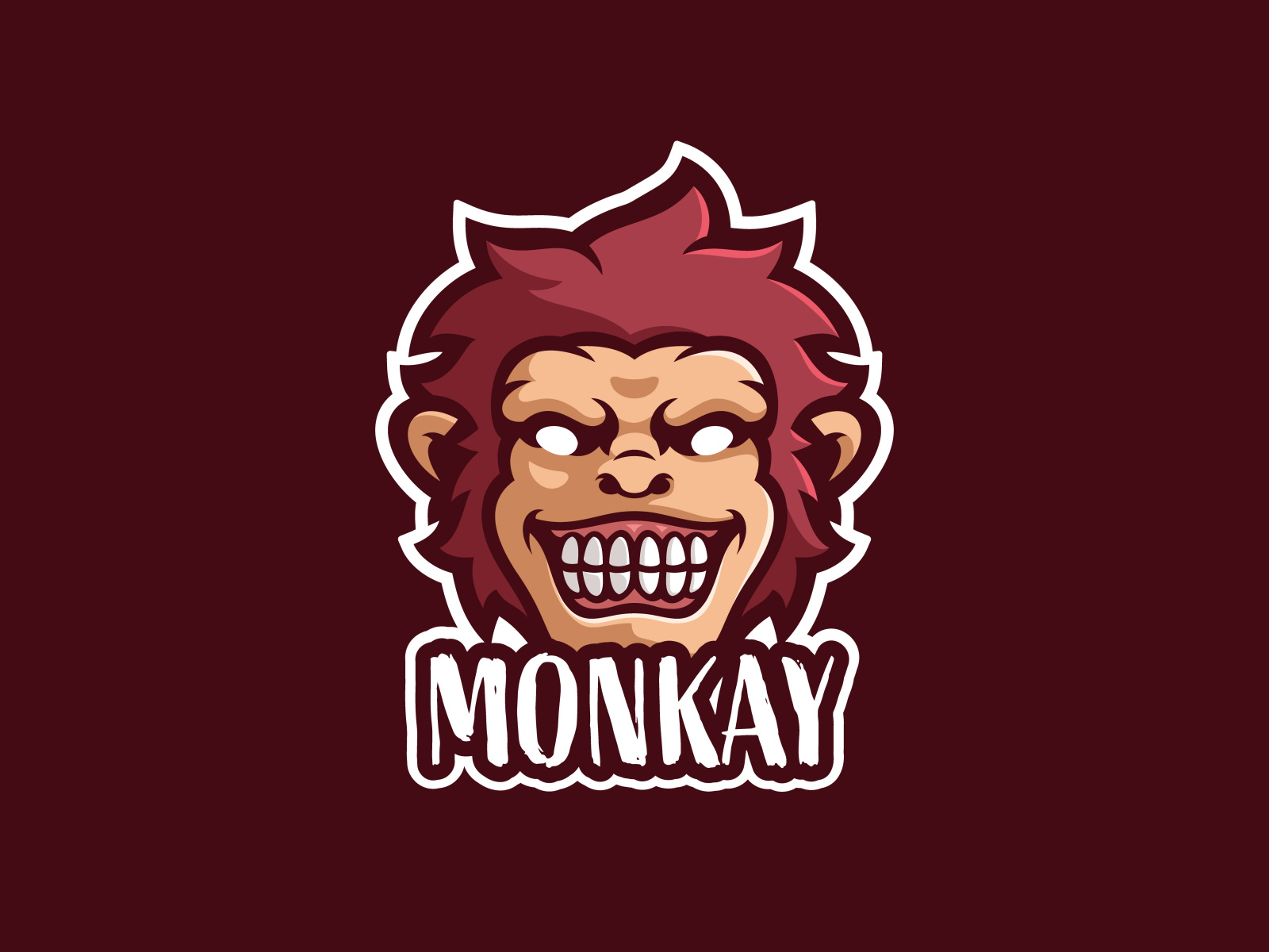 Smile Monkey by Berkah Jaya on Dribbble