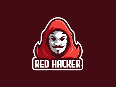 The Hijacker cartoon character cloak design esport logo hacker hijacker illustration logo logo gaming mascot vector
