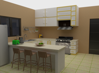 kitchen set design