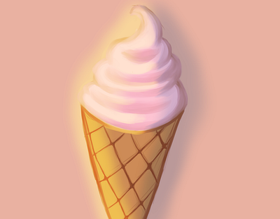 Ice Cream art arwork digital dribbble ice cream illustration illustrator