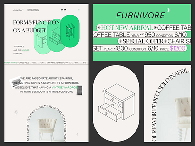 Furnivore identity concept branding identity logotype typography