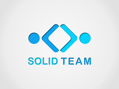 Solid Team Logo graphic logo solid team team logo