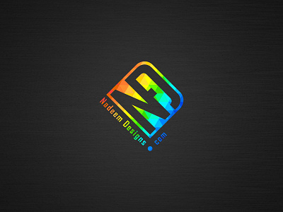 Mylogo colores dark designs logo nadeem nd