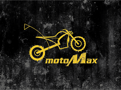 Motomax logo design banner banner design bike branding creative design graphic design illustration logo logo design meaningful meaningful logo minimal minimalist motorcycle motorsports poster rough simple