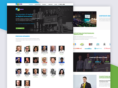 How To Web Conference Website Design